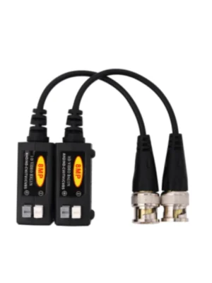 Saxxon vb-01 SAXXON VB - 01 Par de Transceptores Pasivos 4K (Video Baluns), Botón Push Superior, Empalmes Ordenados, 4K hasta 150m, 4MP a 200m, 1080p hasta 250m, Soporta HDCVI/HDTVI/AHD/CVBS