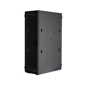 Panduit xgl84812b Gabinete FlexFusion? XGL (Light) para Centros de Datos, 48 UR, 800 mm de Ancho, 1070 mm de Profundidad, Fabricado en Acero, Color Negro