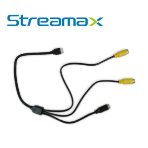 Cable De Entrada Y Salida De Video Meriva Streamax Adplus-Cable De Video / 2 Entradas De Video ( 1 Ahd 1 Ip) / 1 Salida De Video 4 Pines / Cpompatible Con Adplus 2.0