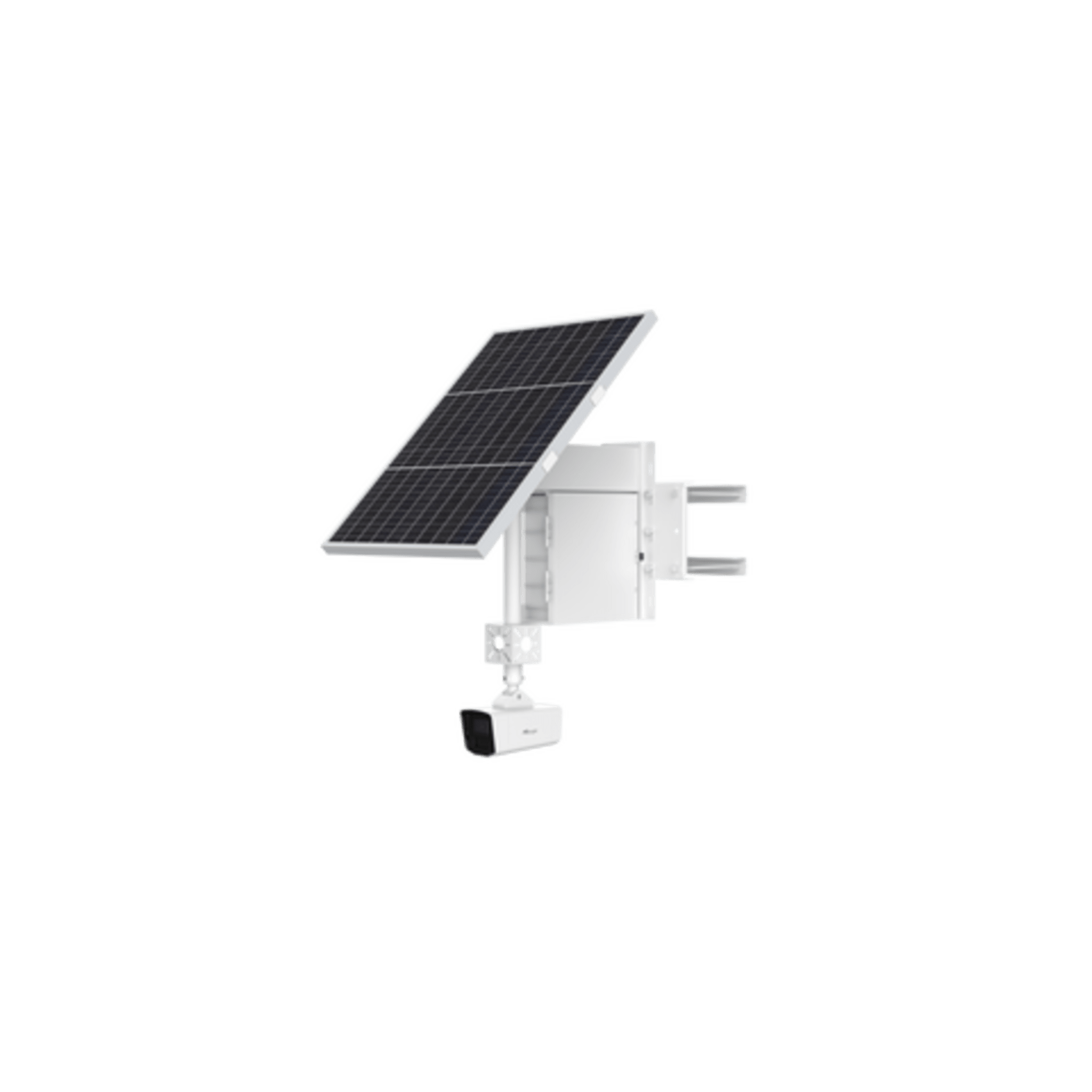 Milesight sp111/s90b36 Camara con panel solar / Lente 4 MM / IP67 / 4G / Montaje para poste