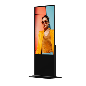 Hikvision ds-d6055ut-d/s Pantalla Táctil de 55 4K para Publicidad Digital / Base para Piso (Tótem) / Gestión de Contenido y Control Centralizado