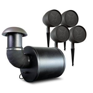 Truaudio ultrascape12 Altavoz de 2 vías | exteriores | 70V / 100V | woofer de 6.5 in | negro