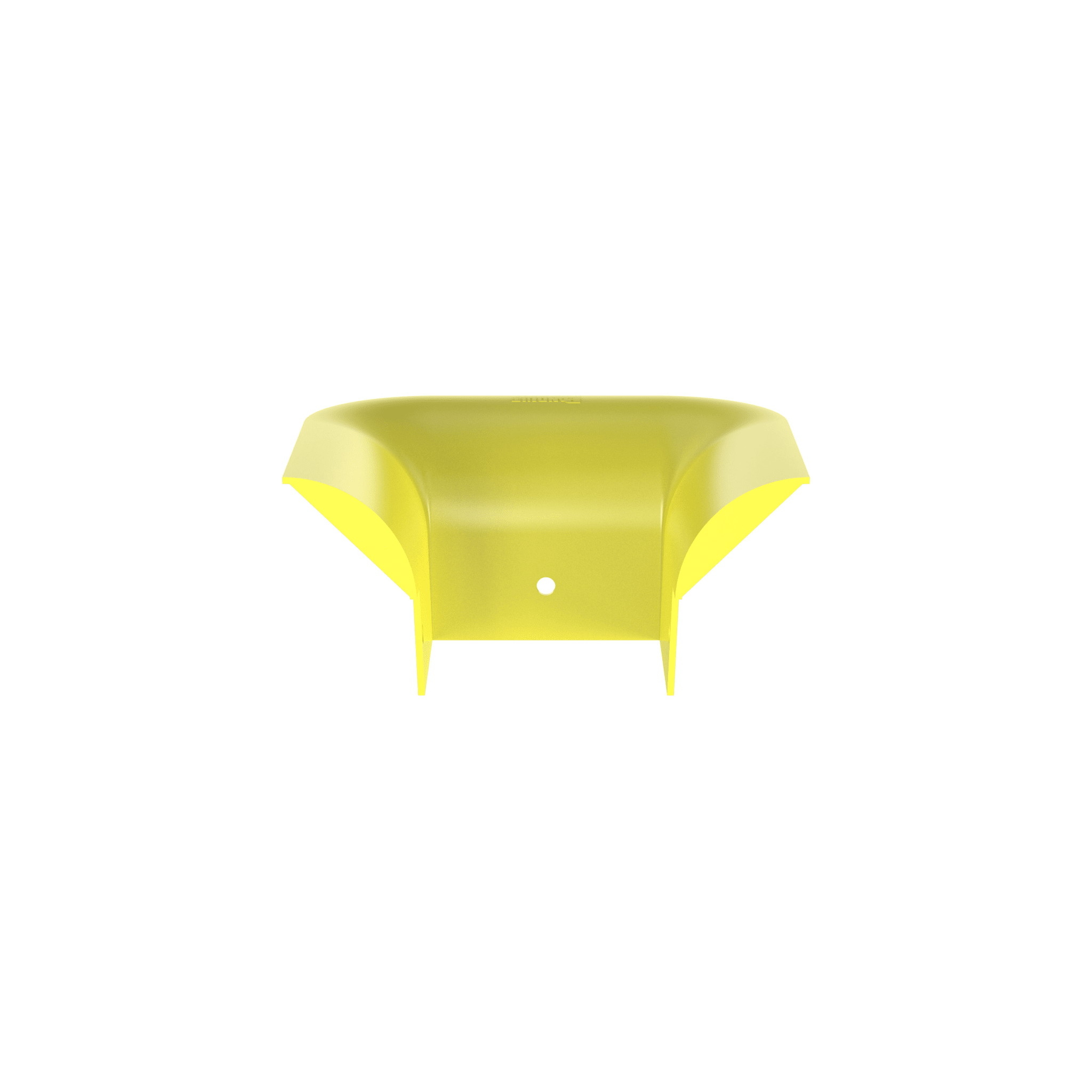 Panduit ftr4x4lyl Accesorio de Control de Radio de Curvatura, Para Bajadas de Cable con Canaletas FiberRunner 4x4, Color Amarillo