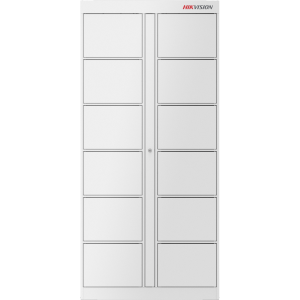 Hikvision ds-klb2-12 Locker Inteligente de EXPANSION con 12 Espacios / Requiere Locker Maestro / Comunica al Maestro por RS485