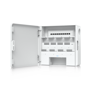 Ubiquiti eah-8 Enterprise Access Hub/Concentrador de Acceso Empresarial con Control de Entrada y Salida de hasta 8 Puertas y Soporte de Respaldo de Batería