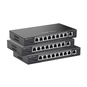 Ruijie rg-es209gc-p-3pack Pack Promocional Q1, tres unidades del modelo RG-ES209GC-P