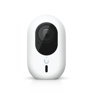Ubiquiti uvc-g6-ins-w Cámara UniFi Protect G6 Instant con WiFi, 4K, Sensor de Imagen 8MP 1/1.8, Multi-TOPS AI, Audio Bidireccional, Visión Nocturna IR, Protección IPX5, Reconocimiento Facial y de Matrícula