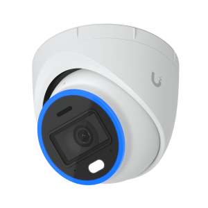 Ubiquiti uvc-ai-turret-w Cámara UniFi Protect Turret AI blanca / 4K(8MP) / Ángulo ultra-ancho 109.9 / Visión Nocturna IR 40 m / AI Avanzado: Reconocimiento de Rostros y Matrículas / LED para color en la noche / Micrófono 2 vías / ranura M