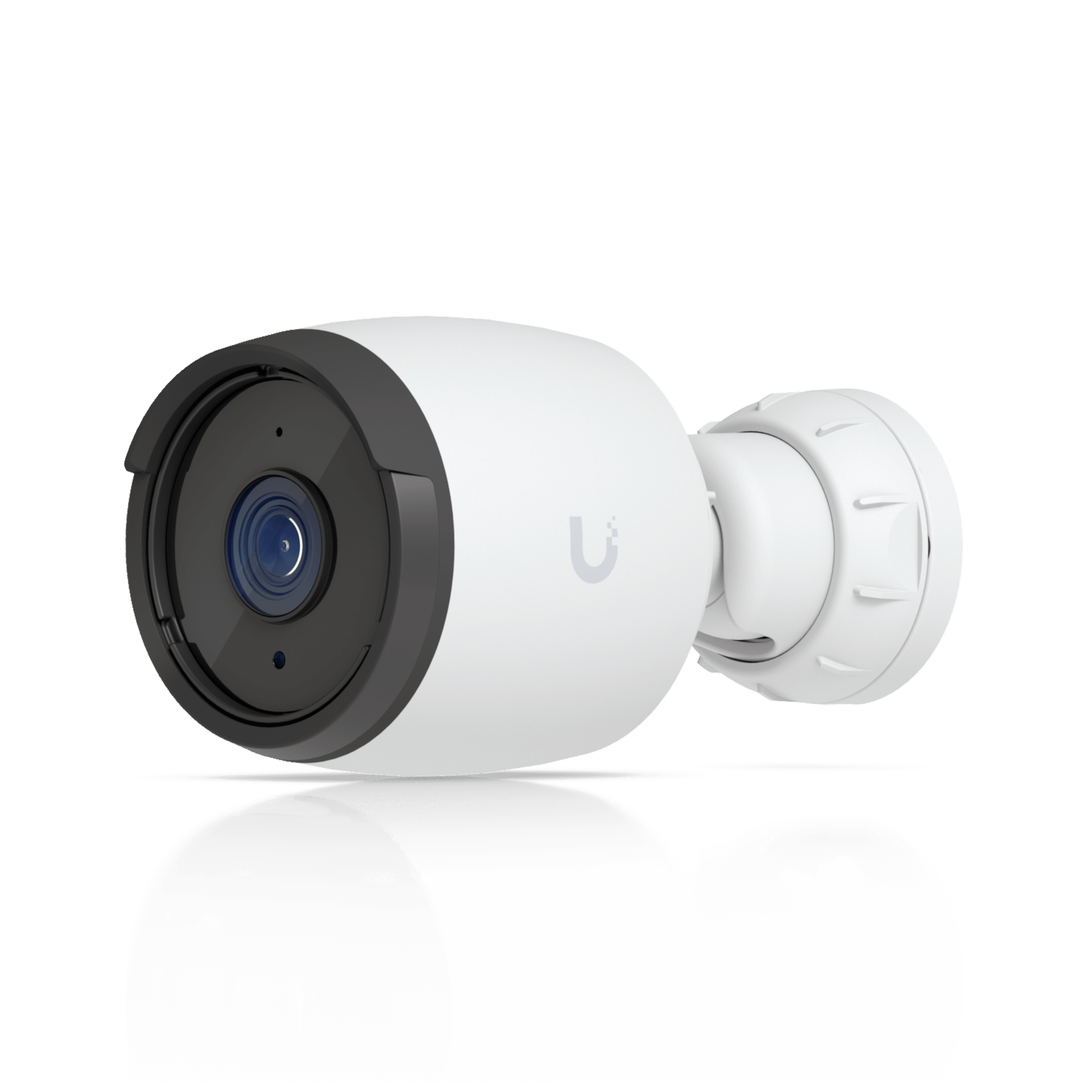 Ubiquiti uvc-g6-bullet-w Cámara UniFi Protect G6 Bullet Color Blanco, PoE, 1.8 4K, AI Multi-TOPS, Visión Nocturna IR 30m, Protección IP66, Reconocimiento Facial y Placa, Montaje en Pared, Techo, Poste