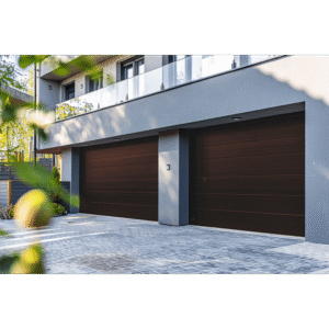 Accesspro sec-gar208b Sección para puerta de Garage / Lisa / Imitacion Madera / BLACK WALNUT/ Para GARAGE208B / Estilo Americana.