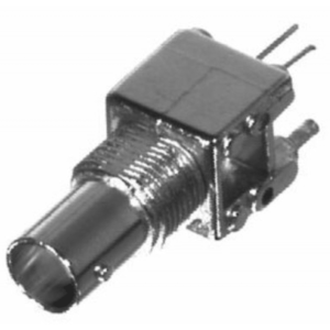 Rf Industries,Ltd rfb-1711-1 Conector BNC Hembra  a 75 Ohm, Montaje Vertical en PCB.