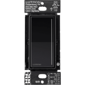 (RadioRa3) Atenuador táctil SUNNATA Dimmer PRO color negro para linea Radio Ra3