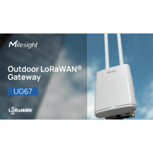 Milesight ug67l08gl915m Gateway LoRaWAN para exterior, de largo alcance, con modulo SIM