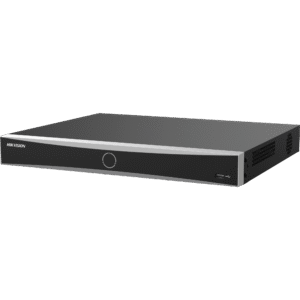 Hikvision ds-7616nxi-k2(e) [Acusearch] NVR 12 Megapixel (4K) / 16 canales IP / AcuSense (Evita Falsas Alarmas) / Reconocimiento Facial / 2 Bahías de Disco Duro / HDMI en 4K / Sin Puertos PoE+ / Alarmas I/O