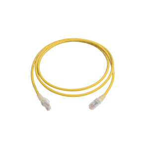 Siemon mc6-05-05 Patch Cord MC6 Modular Cat6 UTP, CM/LS0H, 1.52 Metros (5 Pies), Color Amarillo