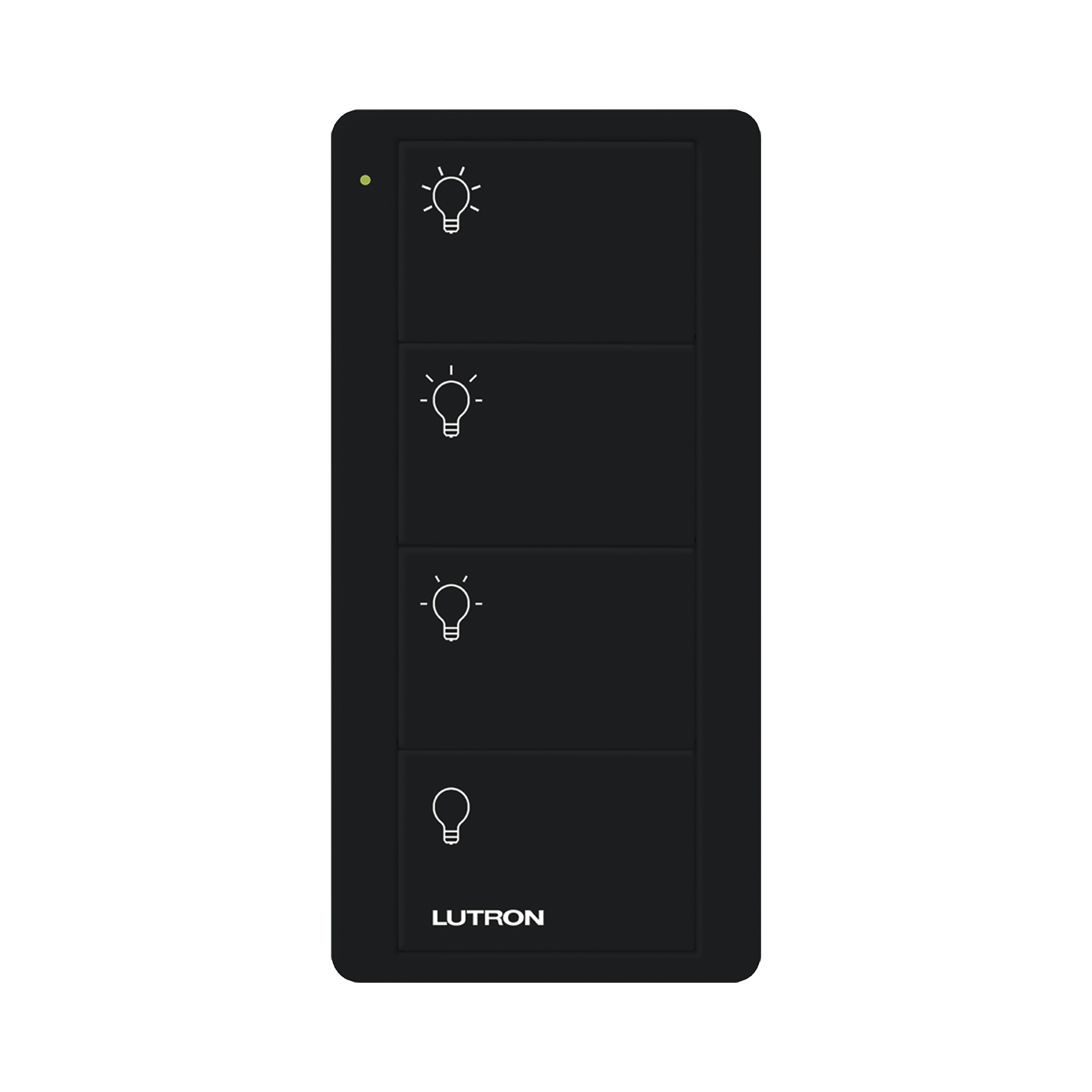Lutron Electronics pj24bbll31p Control inalambrico Pico, 4 botones, ideal para generar 3 escenas y un apagado