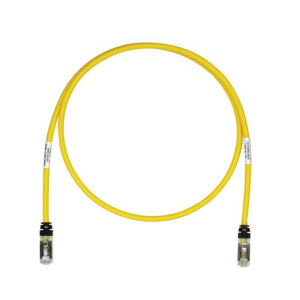 Panduit stp6x1.5myl Patch Cord Cat6A, Blindado S/FTP, CM/LS0H, 1.5 Metros (4.92 Pies), Color Amarillo