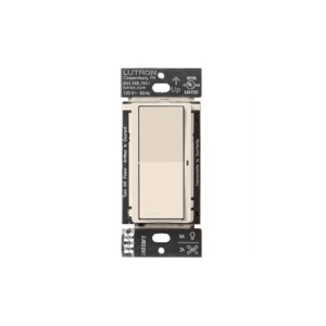 Lutron Electronics dvrf5nsla (Caseta Wireless) Interruptor Inteligente On/Off, requiere cable neutro. 5A, /120V