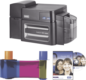 Hid 50616v2 Impresora de Tarjetas Direct-to-Card DTC1500, 300 dpi, 16.7 Millones de Colores, Seguridad Avanzada, Marca de Agua Personalizada, Encriptación AES 256, Ethernet, USB, Opciones de Codificación Múltiples