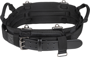 Klein Tools 55918 Cinturón para herramientas Tradesman Pro? / Mediano se adapta a contornos de cintura de 31 a 34.