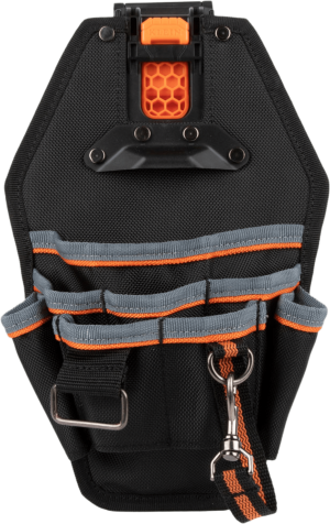 Klein Tools 558-32mb Bolsa Porta Herramientas de 8 Bolsillos adaptable a cualquier Cinturón de 6.5 cm o al Sistema de rieles MODbox.