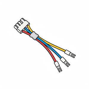 Hikvision 101504313 Cable de conexion de salida de alarma 10cm compatible con DSKB2411TIM