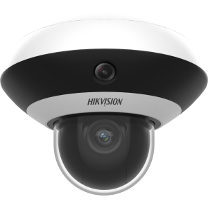 Hikvision ds-2dp3d404iwg1-e/36(f5) Mini Domo PanoVu 4 Megapixel / 1 PTZ 4X Zoom + 3 Lentes Panorámicos 360° / H.265 / 10 mts IR / Uso en Interior / PoE+ / dWDR / Micro SD