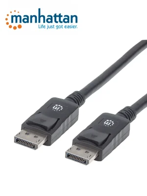MANHATTAN 307116 - Cable DisplayPort v1.2 M-M 2.0m Negro 4K60Hz
