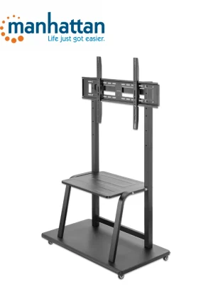 Manhattan - 462334 Soporte para TV de ultra alta resistencia con ruedas