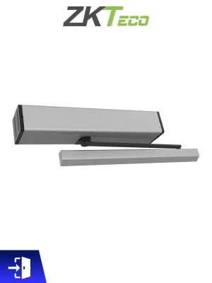 ZKTECO ZK-SHD190-T2  Automatizador Superior para Puerta Abatible hasta 135 kg, Apertura Inteligente, Velocidad Ajustable y 1 Millón de Ciclos