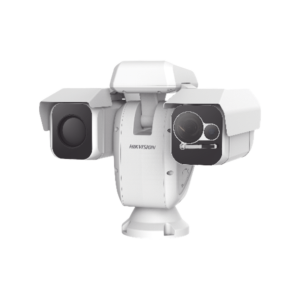 Hikvision ds-2td6237-50h4l/w Punta de Poste IP Dual / Térmica 50 mm (384 X 288) + Óptico 40X (4 Megapixel) / 800 mts IR / IP66 / Detección de Temperatura / microSD