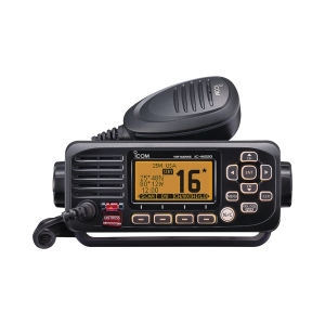 Icom ic-m220/13 Radio móvil marino ICOM, Tx: 156.025-157.425MHz, Rx: 156.050-163.275MHz, 25W de potencia, sumergible IPX7 incluye: micrófono, cable de alimentación y accesorios