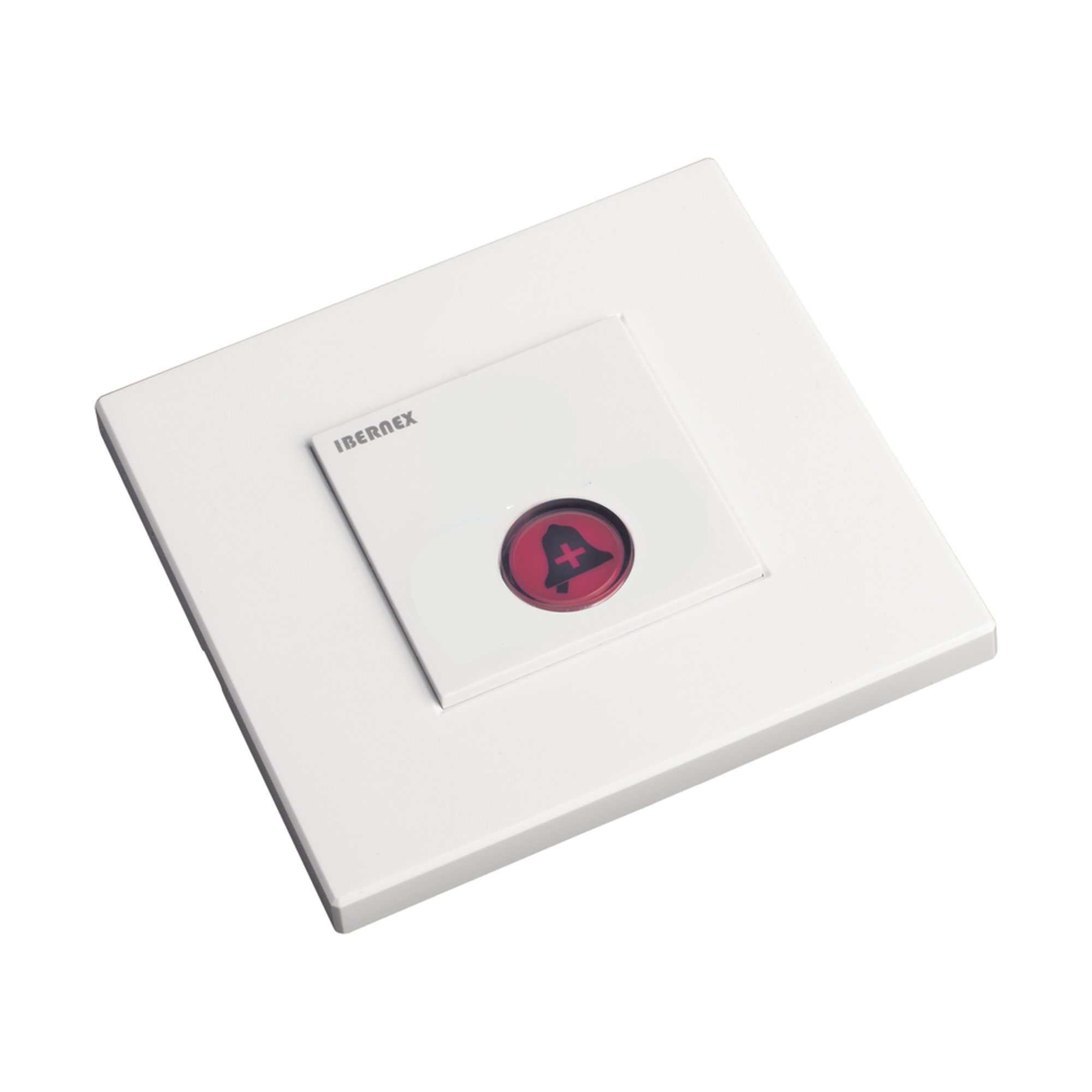 Ibernex nx0397/r Botón de Llamada Iluminado con Lector RFID 125 KHz, BUS RS485, Compatible con NX0019/B, NX0015 Y NX1021