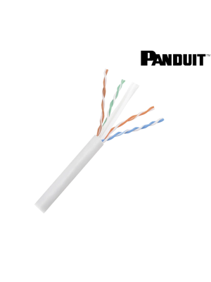 PANDUIT NUC6C04IGFE - CABLE CAT6 100% COBRE/ NETKEY/CAJA DE 305 METROS/COLOR GRIS/ 4 PARES/ 24 AWG / #UTP
