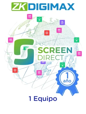 DIGIMAX SDSTARTER1Y - Suscripción Anual Plataforma de Gestión de Contenido para Señalización Digital / Para 1 pantalla