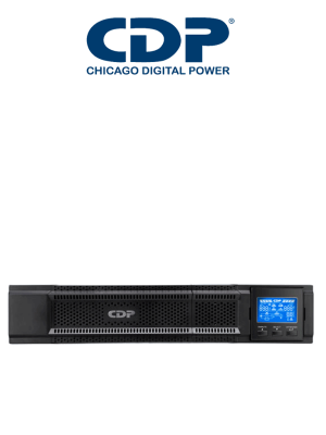 CDP UPO11-2RT AX - UPS Online / 2000VA / 2000W / 8 Terminales de salida / 4 Terminales programables / Pantalla LCD / 5min a plena carga /