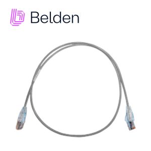 Belden cad1108003 Patch Cord Utp Cat6A Belden Cad1108003 Forro Pvc Gris Cmr-Riser 4 Pares Calibre Conductor 28 Awg Diámetro Reducido Cobre Estañado Multifilar Uso Interior Partes Relacionadas:Conectores Modulares Cat6A Patch Panel Cat6A Longitud 3 Pies 90 Centímetros