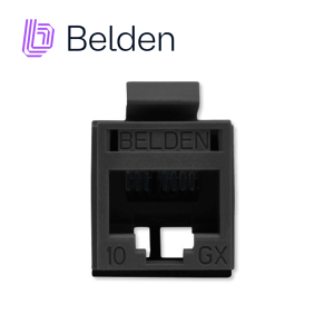 Belden rvamjkubk-s1 Conector Modular Jack Cat6A Rj45 Belden Rvamjkubk-S1 / Revconnect / Interior / Negro / Pieza