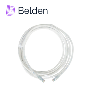 Belden c601109010 Patch Cord Utp Cat6+ Belden C601109010 / Interior / Blanco / 4 Pares / 24 Awg / Forro Pvc / Cmr / 10 Pies 3 Metros