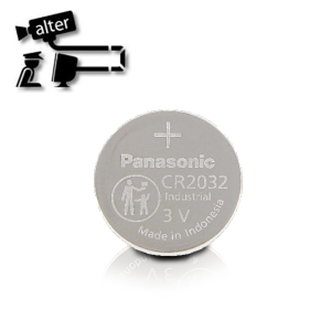 Alter cr2032 BATERIA LITIO PANASONIC CR2032 3V 225MAH TIPO MONEDA PARA USO EN CONTROLES REMOTOS Y RESPALDO DE MEMORIAS TEMPERATURA OPERACIÓN -30 A 85 GRADOS CELSIUS