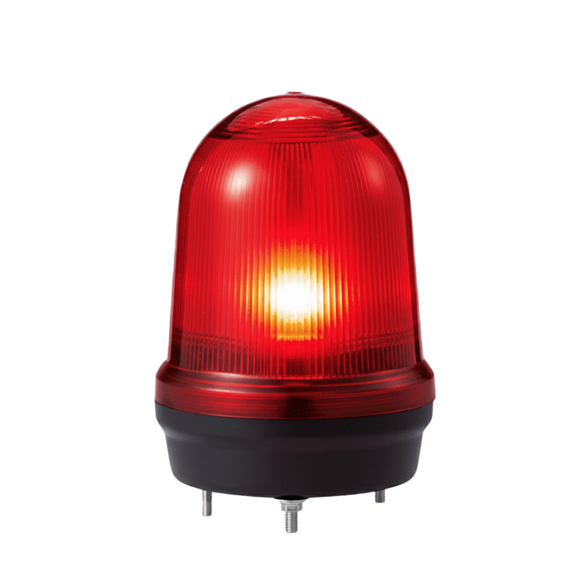 Qlight mfl125-012024-r LED con patrones fijo/intermitente, estroboscópico y simulación rotatorio, Color Rojo de 12-24 VCD