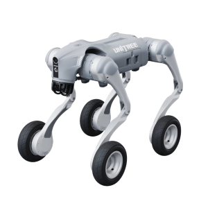 Unitree go2w Perro Robot Biónico Para Inspección / Inteligencia Artificial / Reconocimiento De Humanos / Incluye 1 Control Remoto / Tareas Programadas / Cámara Integrada