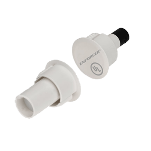 Enforcer Secolarm sm4104tq/w Contactos Magnéticos de Montaje Superficial / Ideal Para Puertas y Ventanas de Acero / Terminales Chapados En Oro / SPST (N.O.) / Circuito Cerrado / Imán Neodimio / 1 Brecha / Plástico ABS