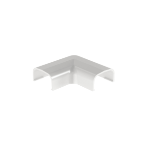 Panduit raf5wh-e Conexión en ángulo recto L, para uso con canaleta LD5, material ABS, Color Blanco
