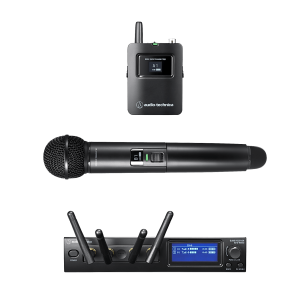 Audio-Technica atw-1423 Sistema Inalámbrico Digital System 20 | 2.4 GHz | 24-bit 48 kHz | 20 Canales HD | AES128 Encryption | True Diversity | Gestión Wireless Manager