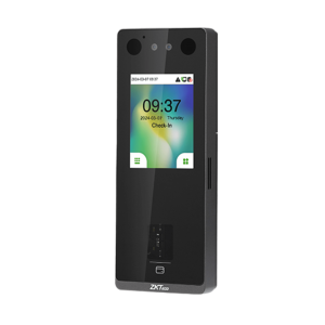 Zkteco senseface3a Terminal de Control de Acceso Multi-Biométrico con Intercomunicador de Video / Tecnología de Autenticación Facial de Luz Visible / Autenticación de Huellas en Vidrio / Protección IP65 / Métodos de Autenticaci&oacu