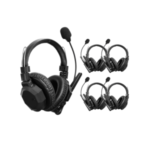 Txpro txmax5 Diadema de Comunicación Inalámbrica Binaural / Cancelación de ruido IA / Comunicación Distancia 500m / Bluetooth / Batería 1050mAh / Resistente a la Lluvia