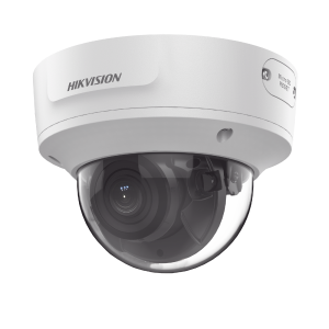 Hikvision ds-2cd2743g2-izs Domo IP 4 Megapixel / Lente Mot. 2.8 a 12 mm / 40 mts IR EXIR / IP67 / IK10 / WDR 120 dB / PoE / ACUSENSE (Evita Falsas Alarmas) / Entrada y Salida de Audio y Alarma / MicroSD / ONVIF / ACUSEARCH