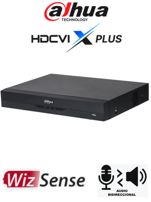 DAHUA DH-XVR5108HE-4KL-I3/T - DVR 8 canales 4K WizSense/ HDCVI X PLUS/ Audio Bidireccional/ AcuPick/ SMD Plus/ H.265+/ Protección Perimetral y Reconocimiento Facial/ Entrada y Salidas de Alarmas/ Compatible Dolink Care