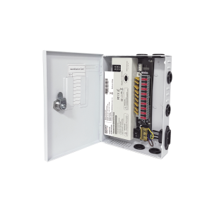 Epcom Powerline nxp9dc16hd Fuente / 11-15 V / 9 canales / 16 A / Alta tecnología en seguridad / Doble ventilador / Hasta 1.8 Amperes por Salida / Filtro de ruido por canal / Diseño de alta gama.